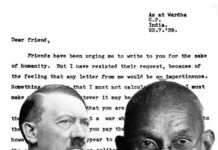 Gandhi and Hitler